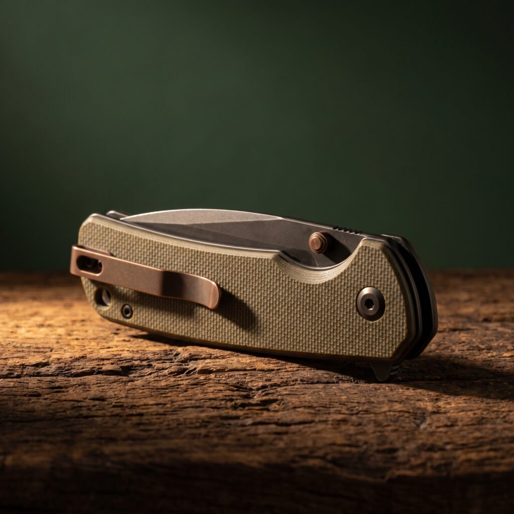Folding Knife, D2 Steel, G10 Handle